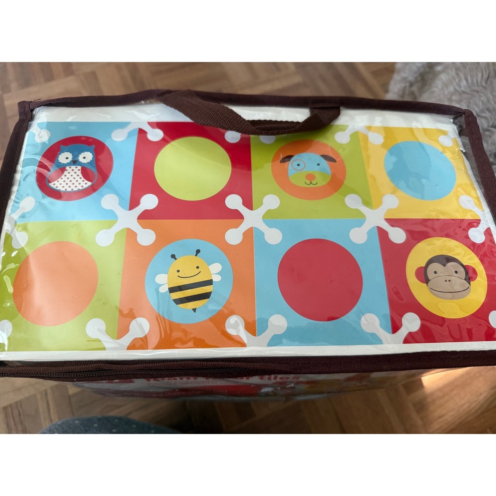 Skip Hop‎ Zoo Playspot Foam Floor Tiles Play Mat Kids Colorful Activity